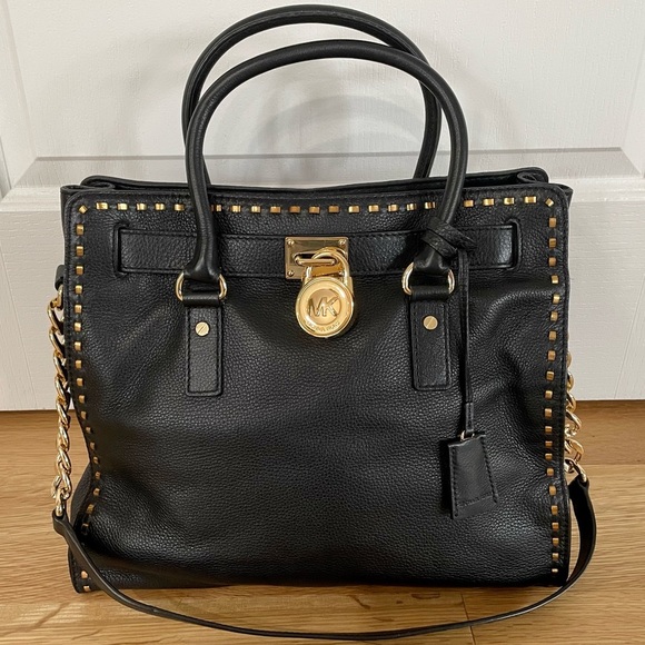 Michael Kors Handbags - MICHAEL Kors Leather Hamilton Tote Purse